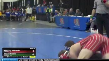 145 lbs Semis & 1st Wrestleback (8 Team) - Chase Rager, Ravenna vs Maddox Magwire, Winside