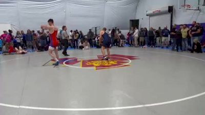 177 lbs Quarterfinal - Derek Grafton, Ford City vs Matt Bush, Osceola Mills