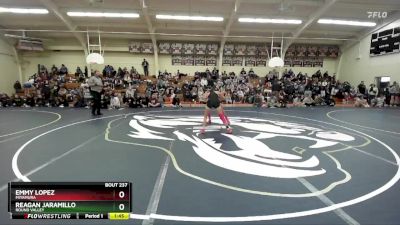 107 lbs Quarterfinal - Emmy Lopez, Miyamura vs Reagan Jaramillo, Round Valley