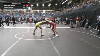 133 lbs Champ. Round 2 - Caden Gallet, University Of Saint Mary (KS) vs Braxton Moody, Labette Community College