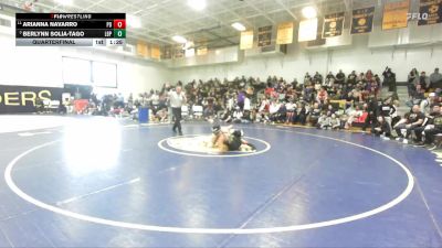 155 lbs Quarterfinal - Berlynn Solia-Tago, Poly/Long Beach vs Arianna Navarro, Palm Desert