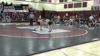 132 lbs Round 2 (3 Team) - Finn Crawford, Independence vs Nolan Mercer, Mount Vernon