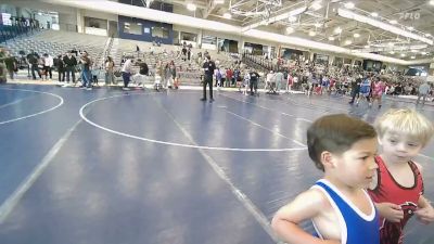 38 lbs Round 1 - Calvin McCoy, Charger Wrestling Club vs Mateo Brower, Tiger Combat Club