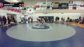 144 lbs Cons. Semi - Benjamin Miller, Saratoga vs Skyler Wood, Saratoga