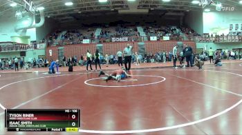 106 lbs Champ. Round 1 - Tyson Riner, Webo Wrestling Club vs Isaac Smith, Indian Creek Wrestling Club