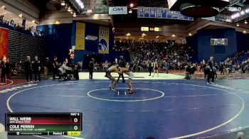 106 lbs Cons. Round 4 - Cole Perrin, Delaware Military Academy vs Will Webb, Don Bosco Prep