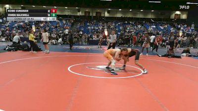 157 lbs Consi Of 64 #2 - Kobe Cunanan, AZ vs Owen Maxwell, VA