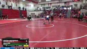 120 lbs Cons. Round 3 - Ashton Westerfield, Davenport Central-JV vs Sean Kirk, Anamosa