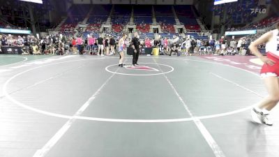 100 lbs Cons 32 #1 - Jadyn Graham, WY vs Morghan Shultz, NE