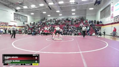 215 lbs 3rd Place Match - Ruben Arvizu, OZARK vs Carson Slorah, INDIANOLA