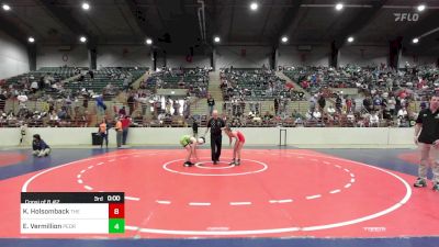 100 lbs Consi Of 8 #2 - Brycen Stephens, Cavalier Wrestling Club vs Will Hughes, Roundtree Wrestling Academy