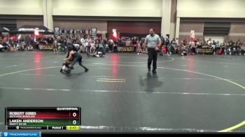 56 lbs Quarterfinal - Robert Gibbs, Backyard Brawlers vs Laken Anderson, Ninety Six Wc