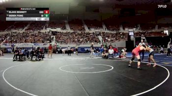 190-D2 3rd Place Match - Blake Bennett, Chaparral High School vs Derek Fong, Horizon High School