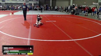 80 lbs Champ. Round 1 - Reed Leach, Staples vs Jaxon Anderberg, St. Peter