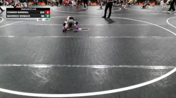 72 lbs Round 2 - Connor Barnhill, Bay County Elite Wrestling vs Maverick Womack, Roundtree Wreslting Academy