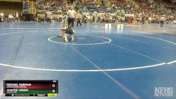 138 lbs Champ. Round 1 - Hunter Undem, Valley City vs Michael Norman, Grand Forks Central