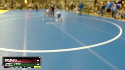 75 lbs Semis (4 Team) - Teeg Mursu, NYM (New York Mills) vs Corbin Scherer, Sartell