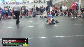 76 lbs Round 2 (10 Team) - Gideon Batchelor, Florida Scorpions Gold vs Brendon Murphy, Gate Keepers Athletics