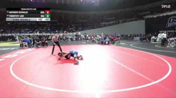 6A Boys 113 lbs Cons. Round 2 - Timothy Lee, West Linn Boys vs Adonis Donald, Grants Pass Boys
