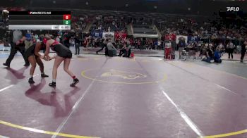 135 lbs Champ. Round 2 - Carlie Gepford, Payette vs Emily Villagomez, LaGrande