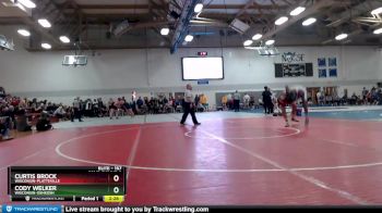 157 lbs Cons. Round 2 - Curtis Brock, Wisconsin-Platteville vs Cody Welker, Wisconsin-Oshkosh
