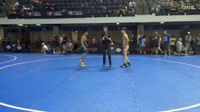 155 lbs 7th Place Match - Dominic Englese, ISI WC vs Xavier Garcia, MWC