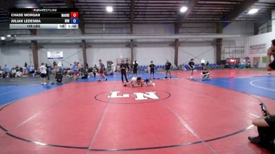 106 lbs Final - Chase Morgan, Mat Assassins Red - HS vs Julian Ledesma, Dark Horse Black - HS