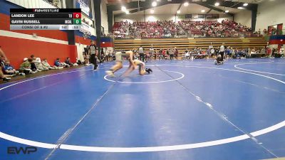 132 lbs Consi Of 8 #2 - Landon Lee, Tulsa Union vs Gavin Russell, Mcalester HS