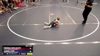 Cons. Semi - Theseus Yang-Elson, Summit Wrestling Academy vs Korbin Lanik, Summit Wrestling Academy