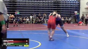 285 lbs Quarterfinal - Owen Pummel, Indian Lake vs Will Granger, Liberty Benton