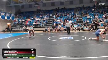 113 lbs 2nd Wrestleback (8 Team) - Jaiden Gipson, Oxford High School vs Landon Oakes, North Pontotoc High School