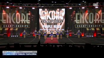 Top Dawg Cheer & Tumbling - Purple Reign [2025 L2 Junior - D2 - Small Day 3] 2025 Encore Grand Nationals