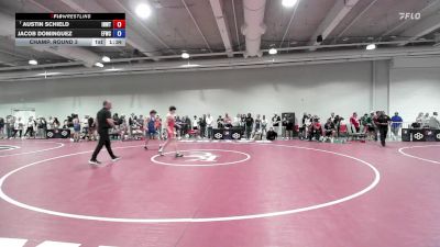 57 lbs Champ. Round 3 - Austin Schield, Inland Northwest Wrestling Training Center vs Jacob Dominguez, Elite Force Wrestling Club
