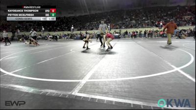 115 lbs Consolation - Kaydeance Thompson, Sperry Wrestling Club vs Peyton Mcelfresh, Shelton Wrestling Academy
