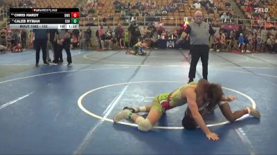 152 lbs Cons. Semi - Chris Hardy, Dunbar Wrestling Club vs Caleb Ryman, Covington