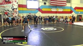 135 lbs Cons. Semi - Halley House, Cheyenne East vs Paige Tongate, Rock Springs