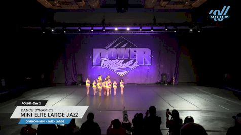 Dance Dynamics - Mini Elite Large Jazz [2025 Mini - Jazz - Large Day 2] 2025 Power Dance Grand Nationals
