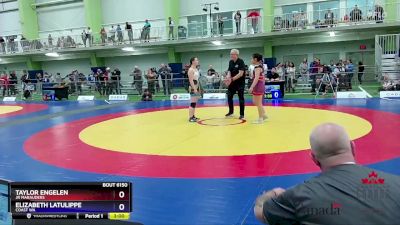 65kg Round 1 - Taylor Engelen, Jr Marauders vs Elizabeth Latulippe, Coast WA