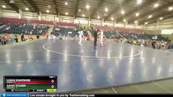 126 lbs Quarterfinals (8 Team) - Lukas Kanownik, IDAHO1 vs Gavin Schaer, Oregon2