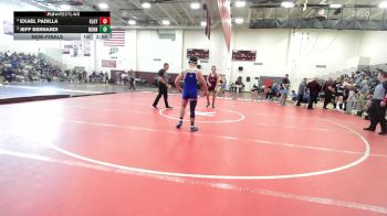 165 lbs Semifinal - Exael Padilla, Killingly vs Jeff Bernardi, Nonnewaug