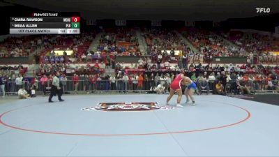 235 lbs 1st Place Match - Meaa Allen, Perry-Lecompton Hs vs Ciara Rawson, McPherson HS