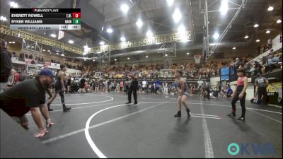 88-95 lbs Rr Rnd 2 - Athena Kent, Duncan Demon Wrestling vs Ashlynn Clark, Team Nomad