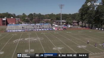 Replay: West Florida vs Chowan | Oct 19 @ 1 PM