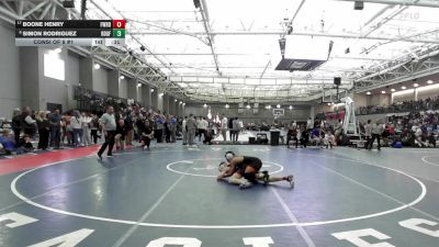 126 lbs Consi Of 8 #1 - Boone Henry, Fairfield Warde vs Simon Rodriguez, Ridgefield