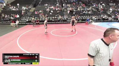 135 lbs Cons. Round 6 - Trystan Shupe, Weber vs Caleb Sorensen, Ridgeline