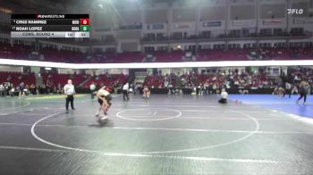 132 lbs Cons. Round 4 - Noah Lopez, Borah vs Cruz Ramirez, Meridian
