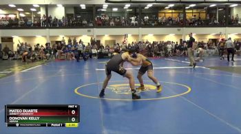 125 Freshman/Soph Quarterfinal - Donovan Kelly, Adrian vs Mateo Duarte, Averett University