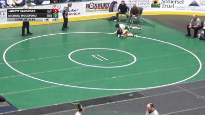 103 lbs Consi Of 32 #2 - Jarrett Sandiford, Easton vs Michael Woodford, Derry Twp