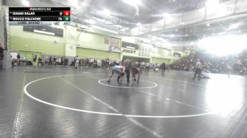 132 lbs Cons. Round 1 - Isaiah Salas, SAN PEDRO vs Rocco Falcione, Palisades