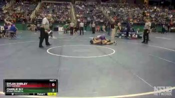 3A 132 lbs Semifinal - Dylan Shirley, West Carteret vs Charlie Sly, Stuart Cramer HS